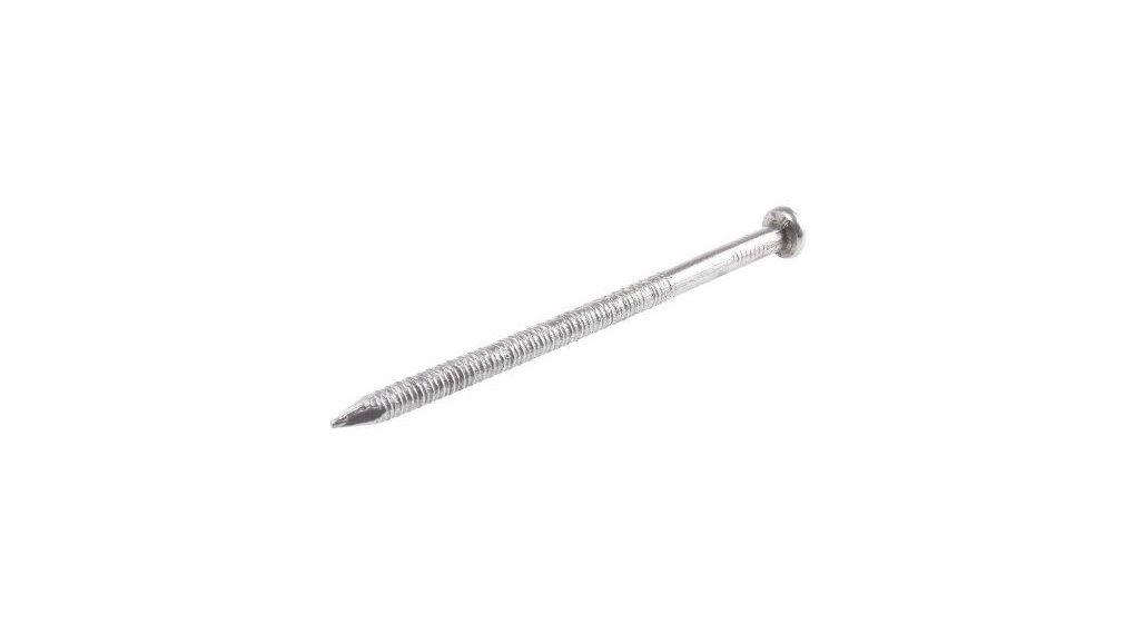 Nagel, Rillennagel, 5 x 100mm, Stahl, Beutel für 500 g